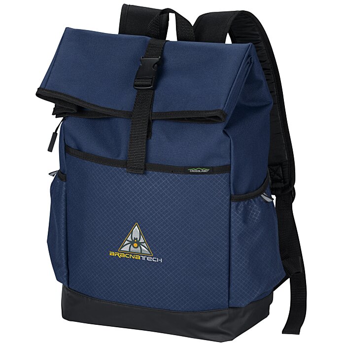 Custom Crossland Journey 15-inch Laptop Backpack - Embroidered