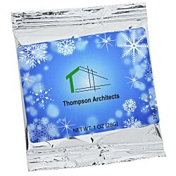 Custom Hot Chocolate Pouch - Snowflake