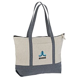 Custom Repose 10-oz Zippered Tote - Embroidered