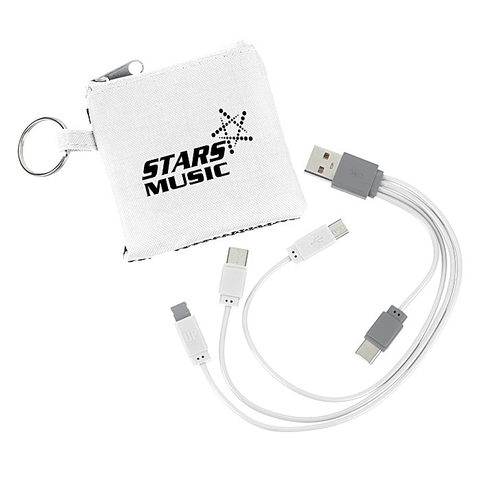 Custom Sporty Charging Cable USB-C Pouch