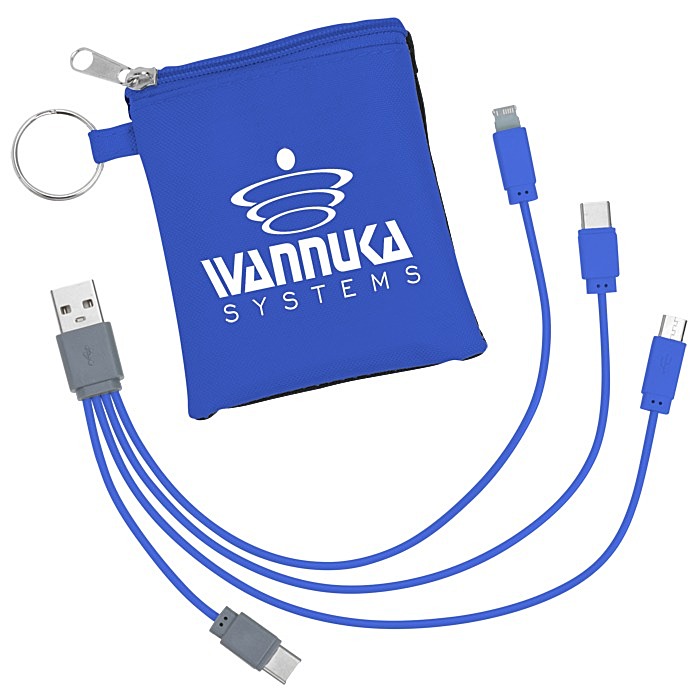 Custom Connecting Charging Cable USB-C Pouch