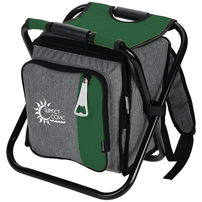 Custom Koozie® Backpack Cooler Chair