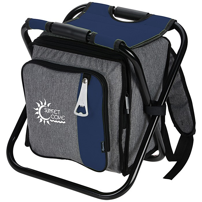 Custom Koozie® Backpack Cooler Chair