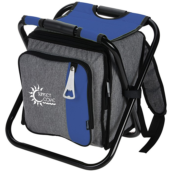 Custom Koozie® Backpack Cooler Chair
