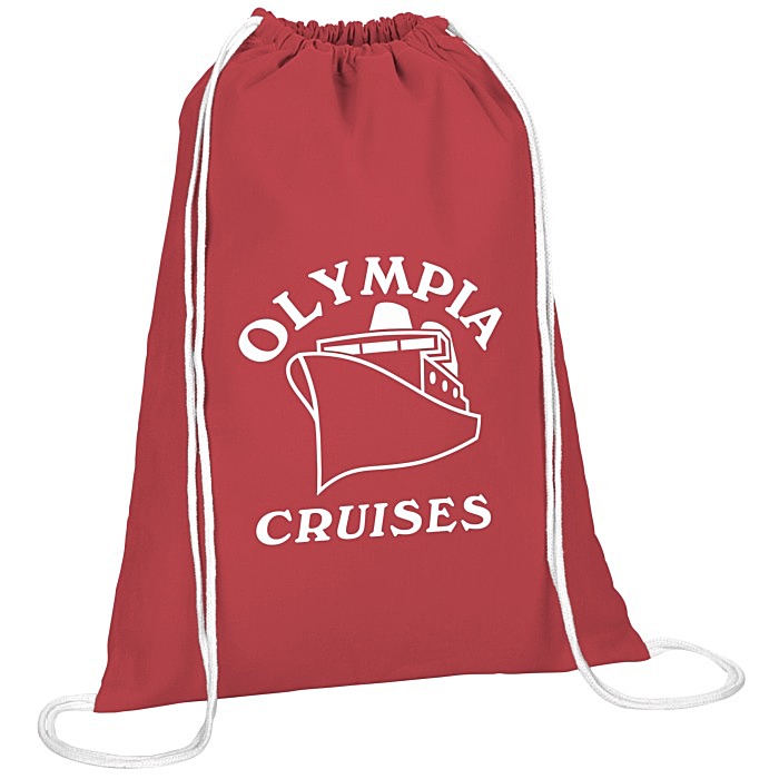 Custom Parker Cotton Drawstring Sportpack