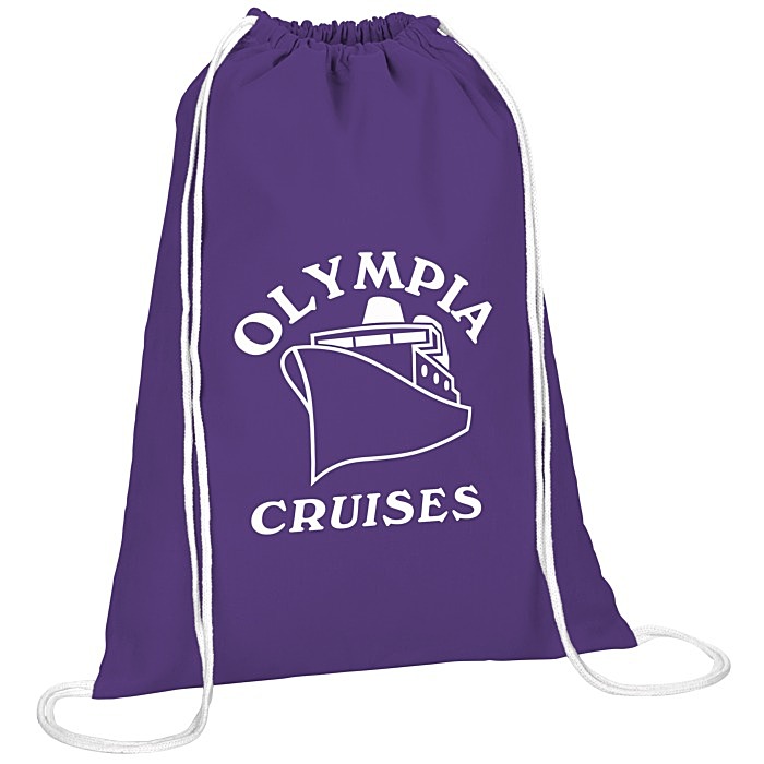 Custom Parker Cotton Drawstring Sportpack