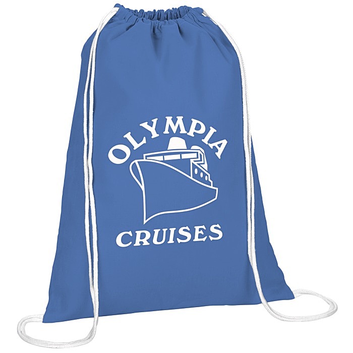 Custom Parker Cotton Drawstring Sportpack