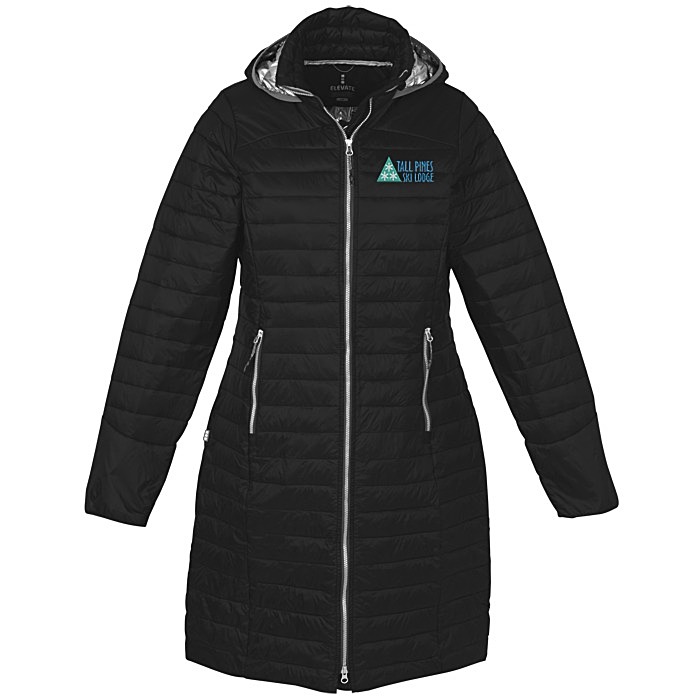 Custom Silverton Long Packable Insulated Jacket - Ladies'