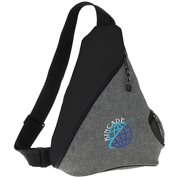 Custom Heathered Slingpack - Embroidered
