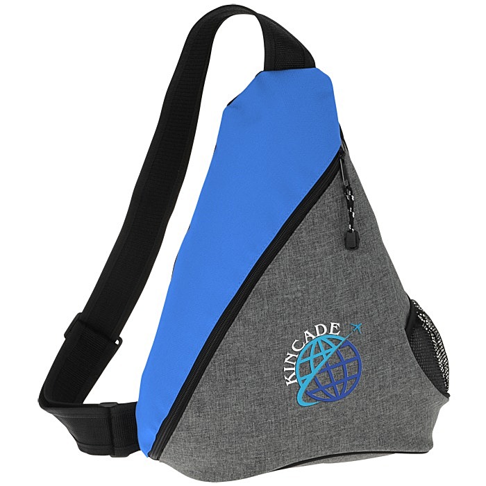 Custom Heathered Slingpack - Embroidered