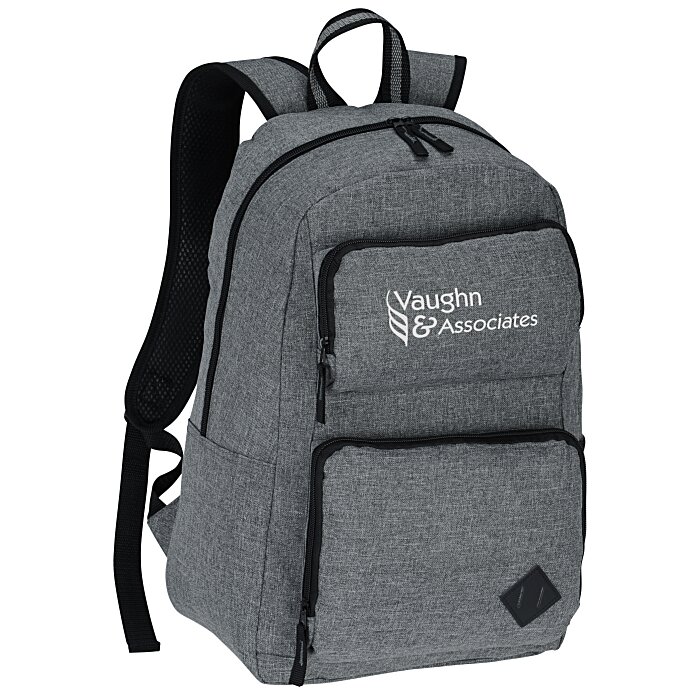 Custom Graphite Deluxe Laptop Backpack