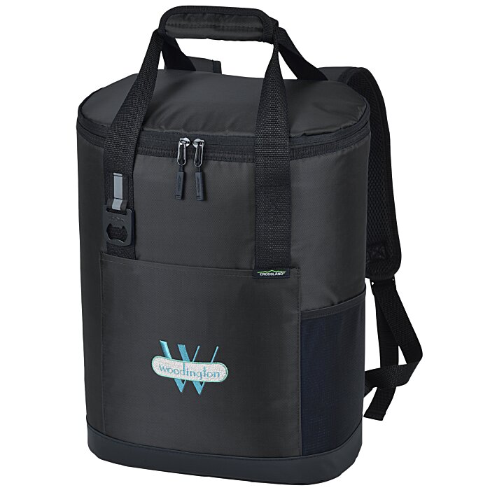 Custom Crossland Backpack Cooler - Embroidered