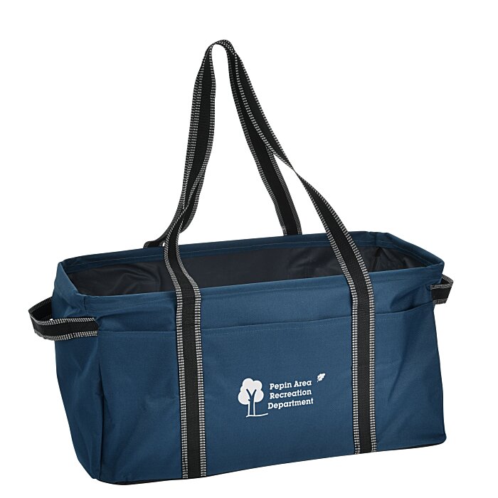 Custom Three Pocket Utility Tote