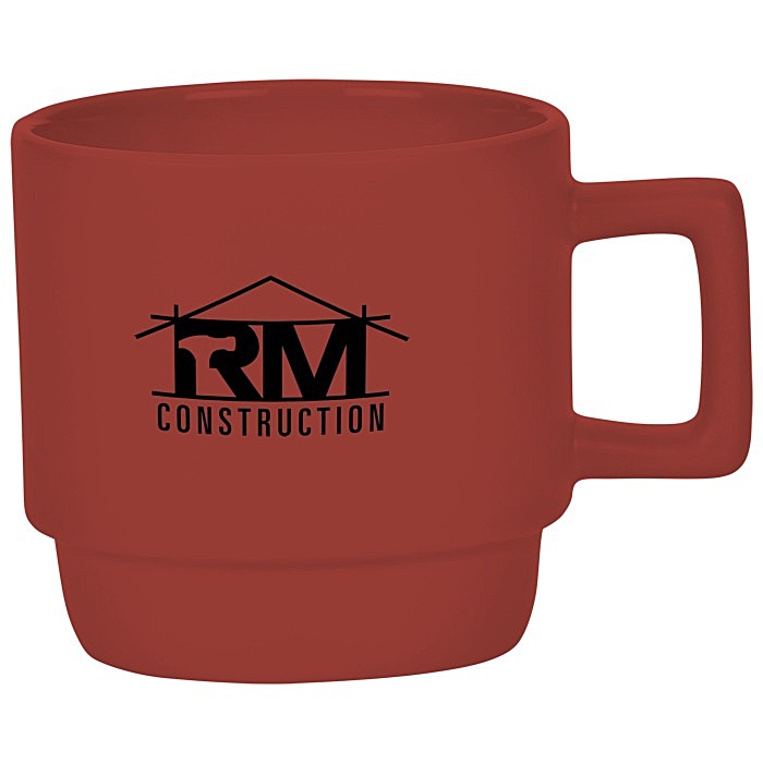Custom Totem Stackable Coffee Mug - 12 oz