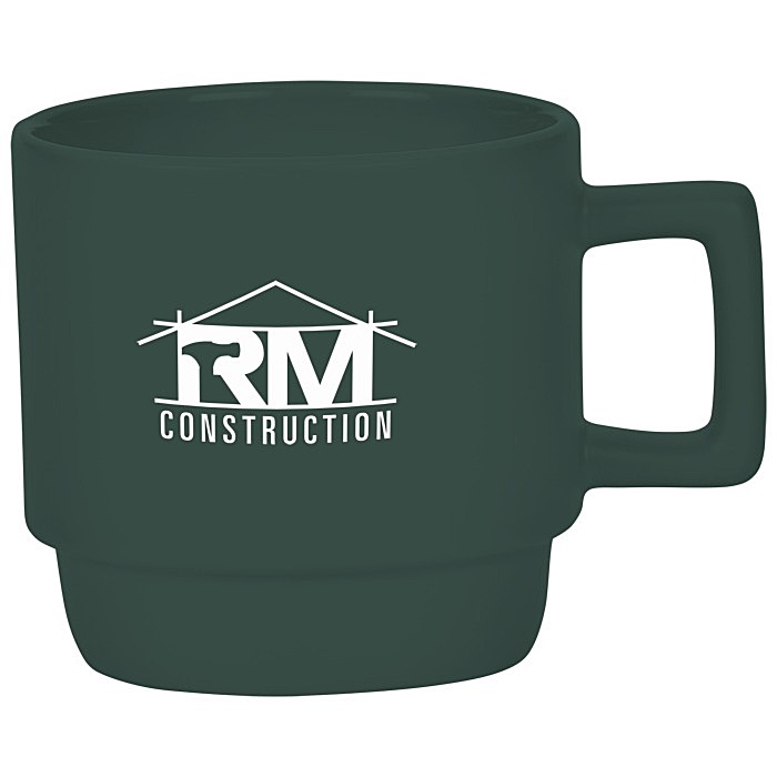Custom Totem Stackable Coffee Mug - 12 oz