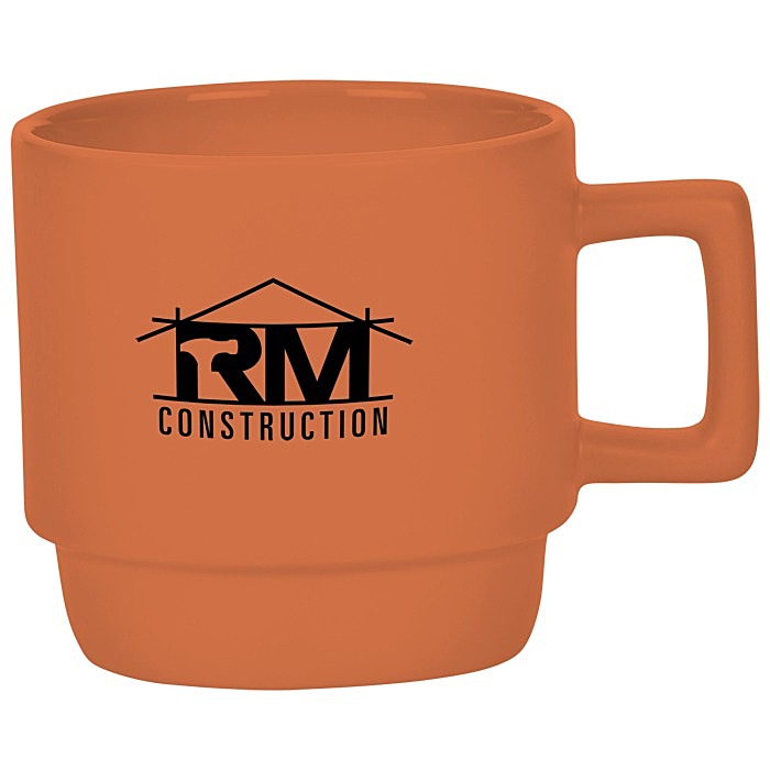 Custom Totem Stackable Coffee Mug - 12 oz