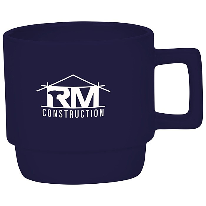 Custom Totem Stackable Coffee Mug - 12 oz