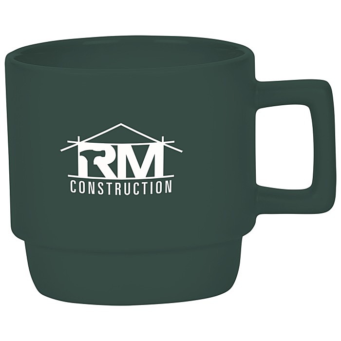 Custom Totem Stackable Coffee Mug - 12 oz - 24 hr