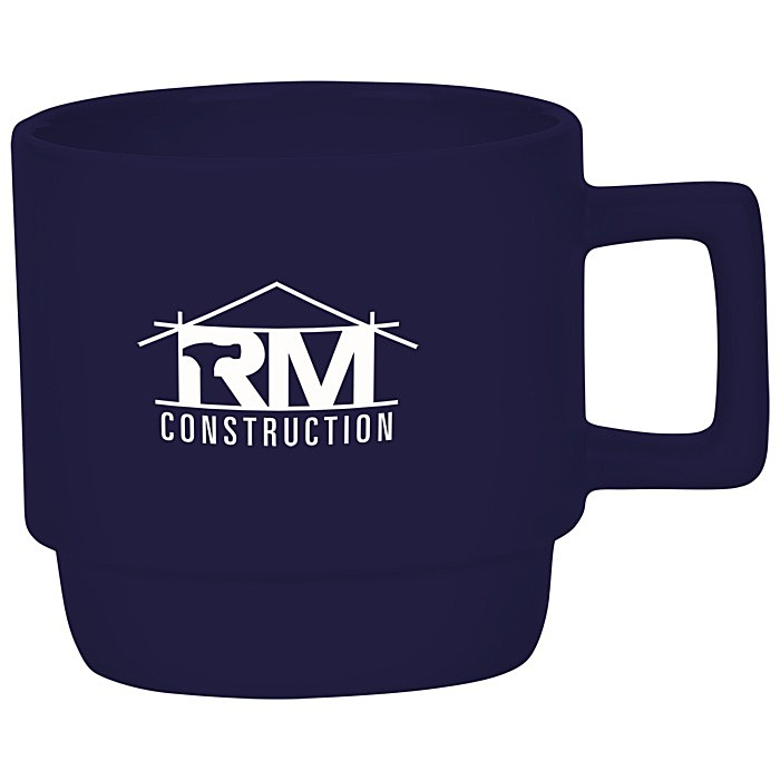 Custom Totem Stackable Coffee Mug - 12 oz - 24 hr