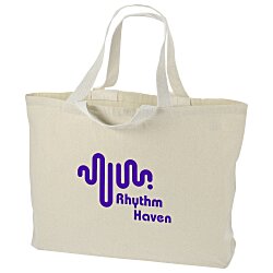 Custom 11-oz Cotton Mega Tote