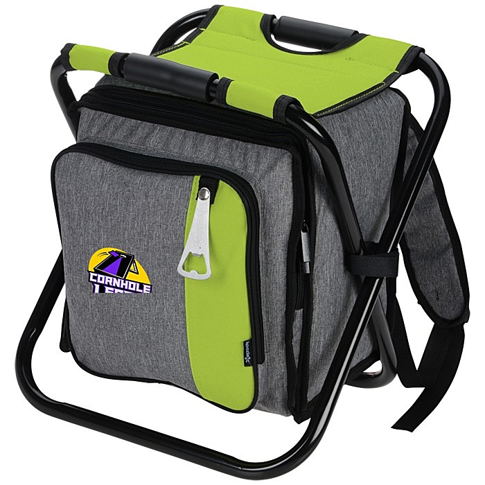 Custom Koozie® Backpack Cooler Chair - Full Colour