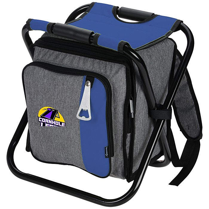 Custom Koozie® Backpack Cooler Chair - Full Colour