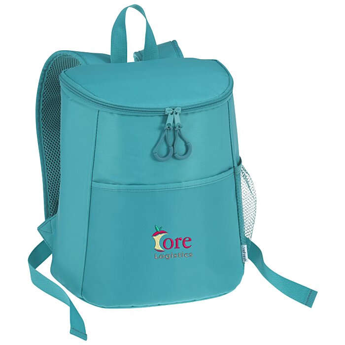 Custom Refresh Recruit Backpack Cooler - Embroidered