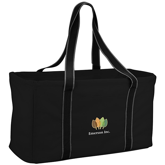 Custom Front Pocket Utility Tote - Embroidered