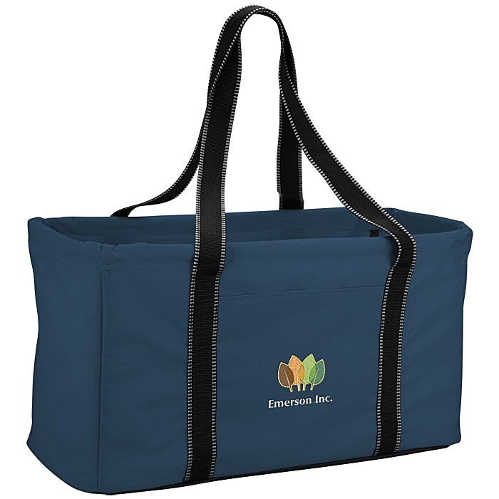 Custom Front Pocket Utility Tote - Embroidered