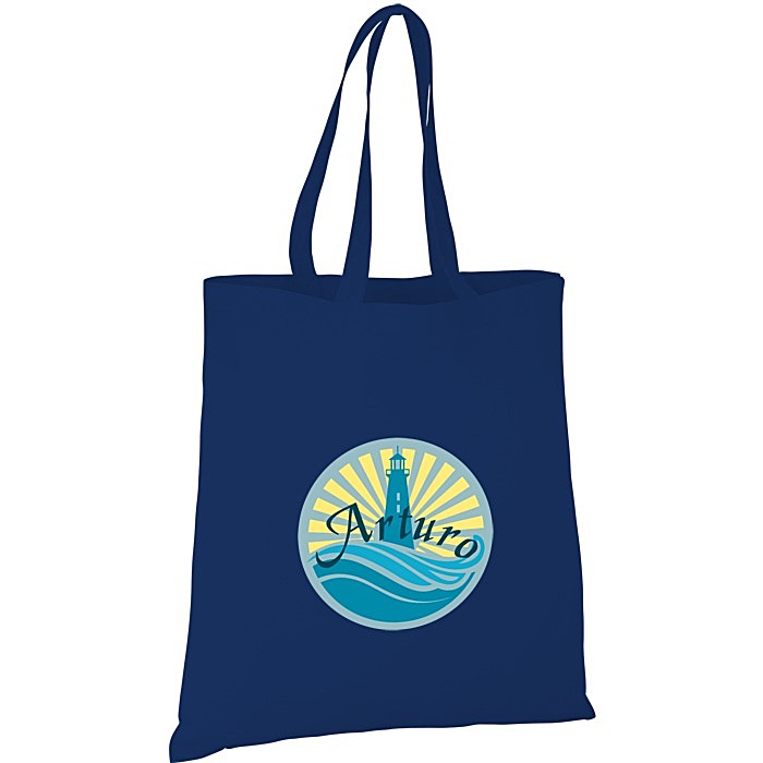 Custom Budget Cotton Tote - Colours - Full Colour