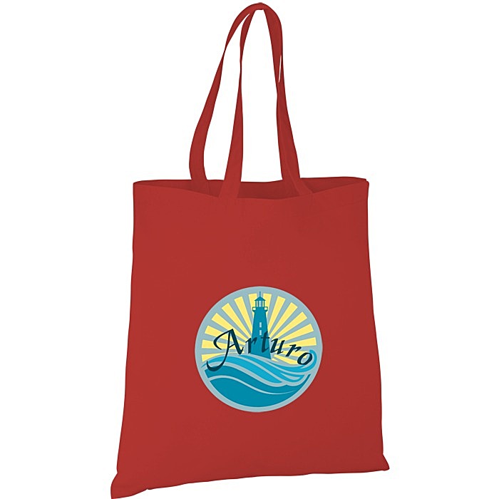 Custom Budget Cotton Tote - Colours - Full Colour
