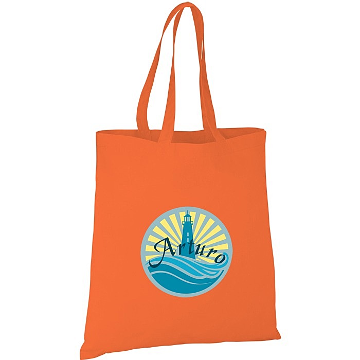 Custom Budget Cotton Tote - Colours - Full Colour