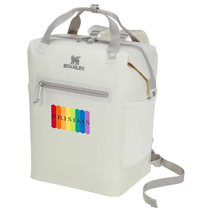 Custom Stanley Madeline 20-Can Backpack Cooler - Full Colour