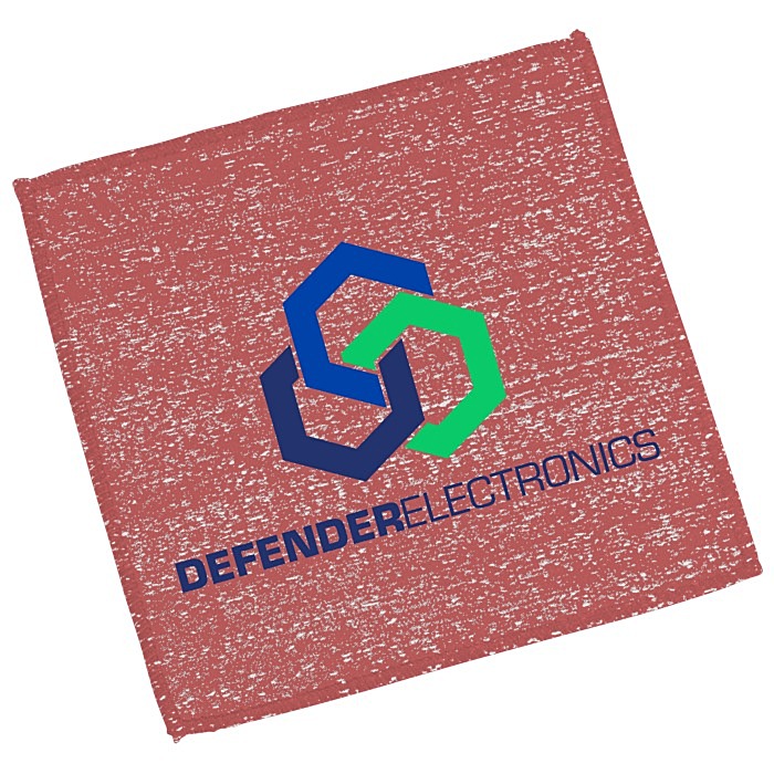 Custom Neptune Tech Cleaning Cloth - 5 1/2 inches x 5 1/2 inches - Heathered