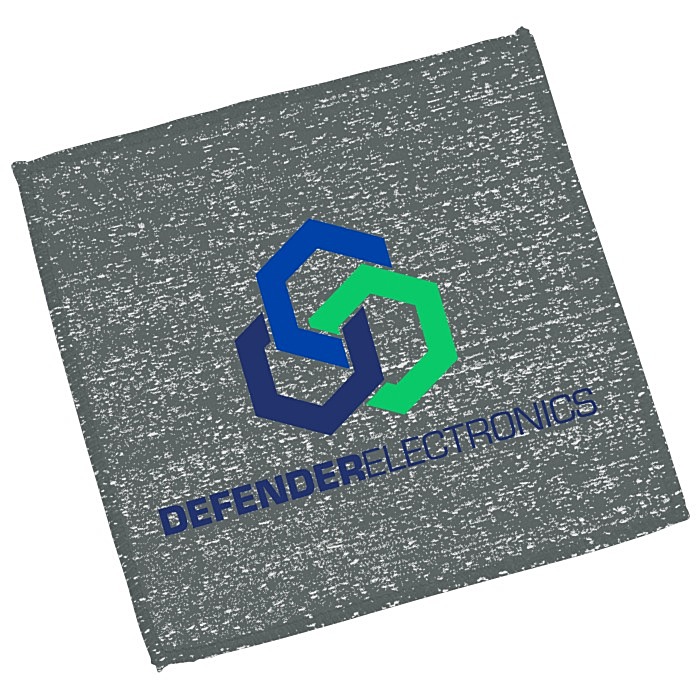 Custom Neptune Tech Cleaning Cloth - 5 1/2 inches x 5 1/2 inches - Heathered