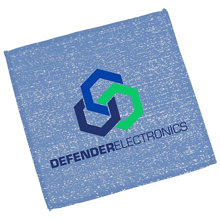 Custom Neptune Tech Cleaning Cloth - 5 1/2 inches x 5 1/2 inches - Heathered