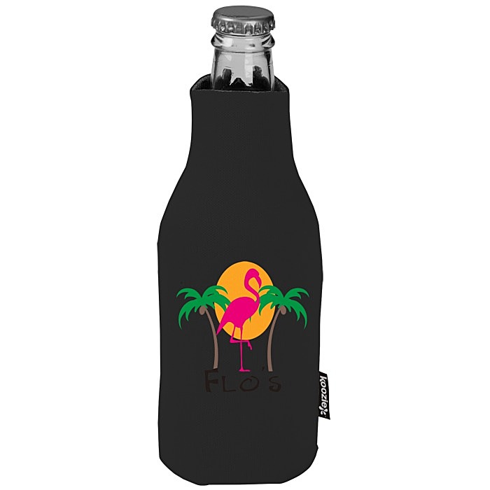 Custom Zip-Up Bottle Koozie® Cooler