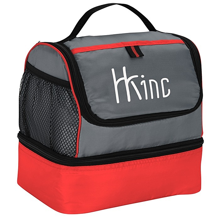 Custom Two Compartment Lunch Cooler
