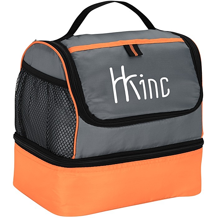 Custom Two Compartment Lunch Cooler