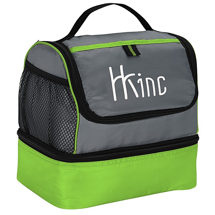 Custom Two Compartment Lunch Cooler
