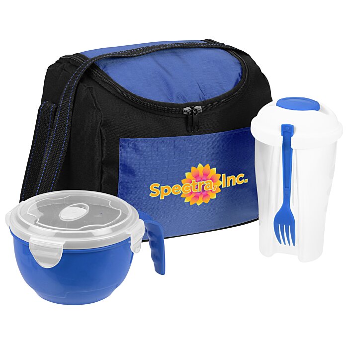 Custom Noodle and Salad Chiller Lunch Set
