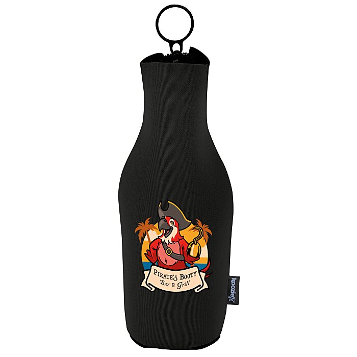 Custom Koozie® Neoprene Zip-Up Bottle Cooler