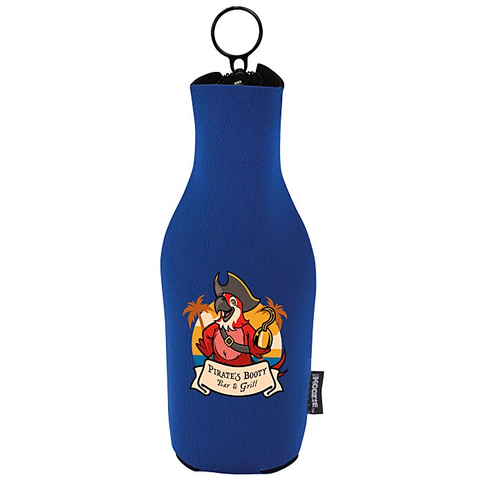 Custom Koozie® Neoprene Zip-Up Bottle Cooler