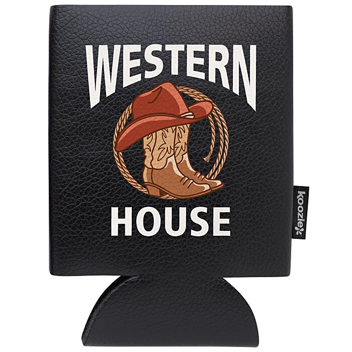 Custom Koozie® Leather-Like Can Cooler
