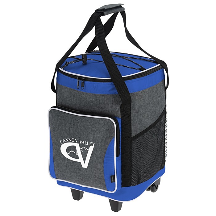 Custom Koozie® Heathered Tailgate Rolling Cooler