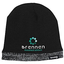 Custom Koozie® Heather Edge Beanie