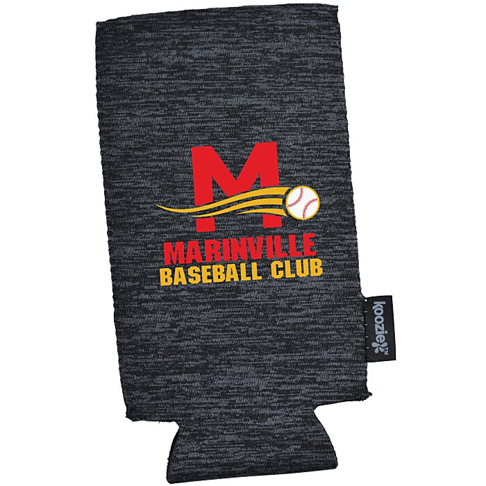 Custom Koozie® Heather Collapsible Slim Can Cooler