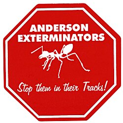 Custom Flat Flexible Magnet - Stop Sign