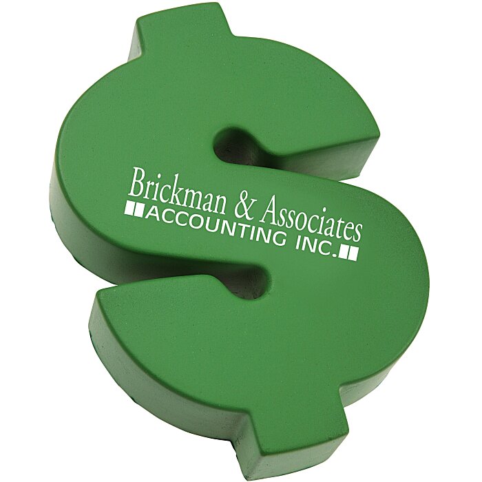 Custom Stress Reliever - Dollar Sign