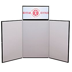 Custom Fold N Go Tabletop Display - 6 feet - Header